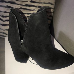 Steve Madden Rookie / black suede 7.5